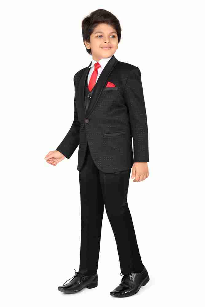 Boys black dress clearance coat