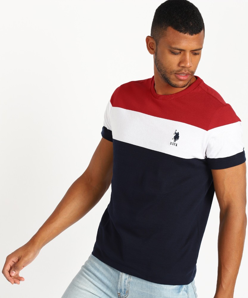 Us polo t shirts hotsell round neck