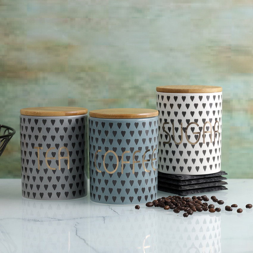 Geometric tea hot sale coffee sugar