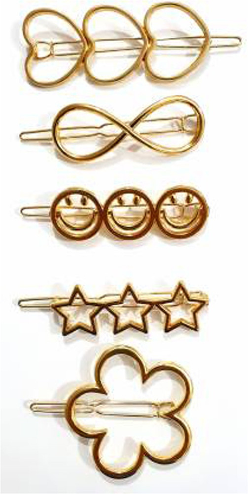 Golden sales hair clips