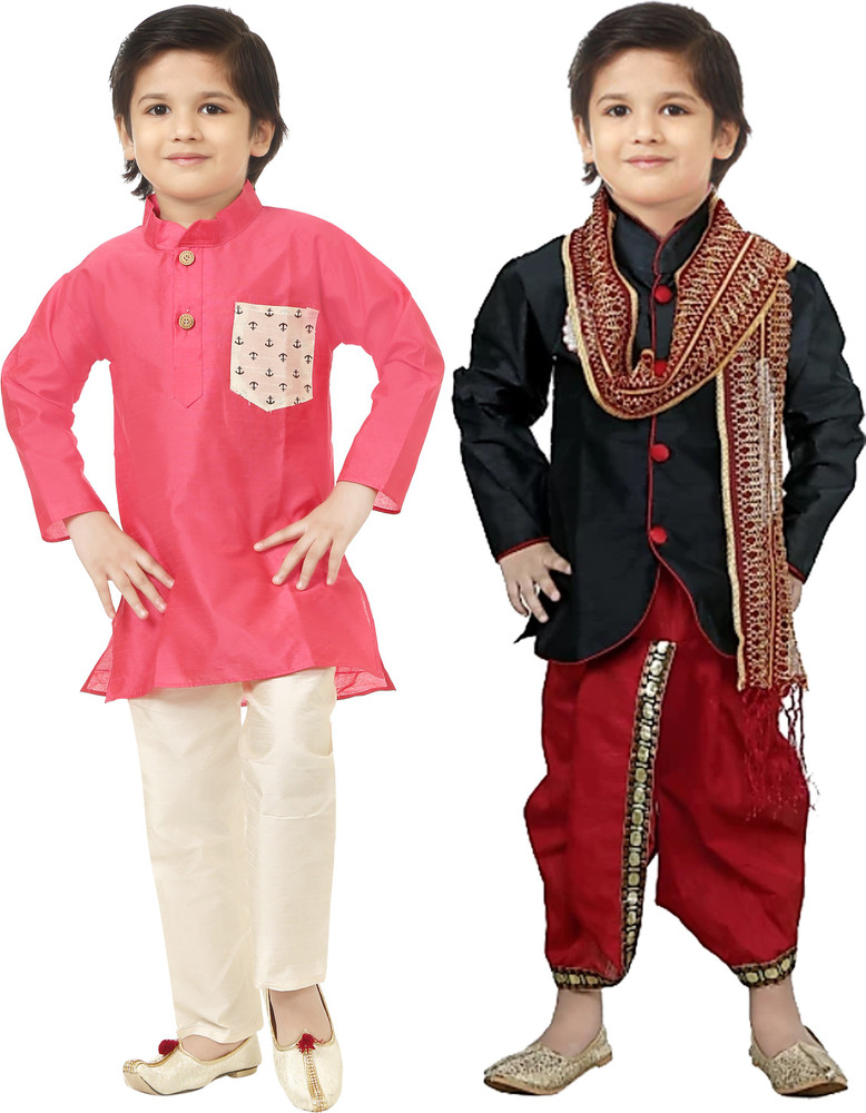 JCT DRESSES Boys Festive Party Kurta and Pyjama Set Price in India Buy JCT DRESSES Boys Festive Party Kurta and Pyjama Set online at Flipkart