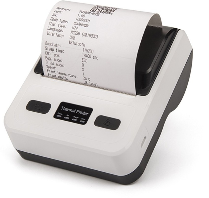  Meihengtong Bluetooth Receipt Printer 80mm Wireless Portable  Thermal POS Printer for Small Business, Compatible with Android/Windows Not  Square : Office Products