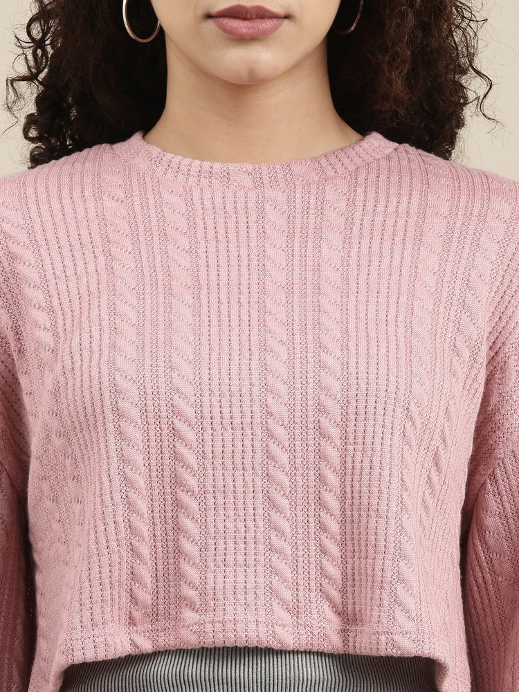 Bershka pink sweater shop