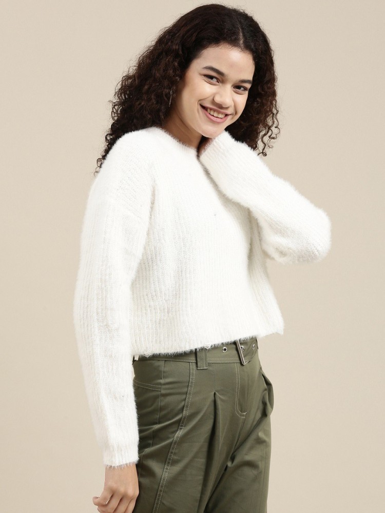 Bershka shop white sweater