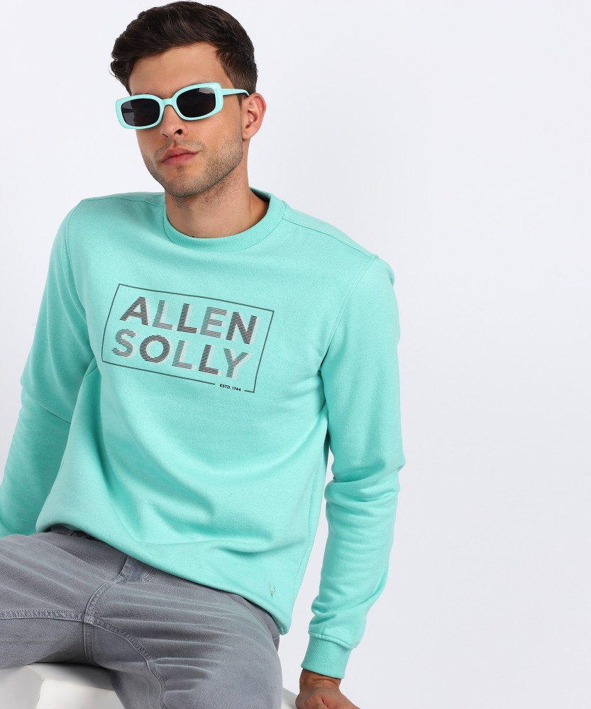 Allen Solly Full Sleeve Printed Men Sweatshirt - Buy Allen Solly Full  Sleeve Printed Men Sweatshirt Online at Best Prices in India