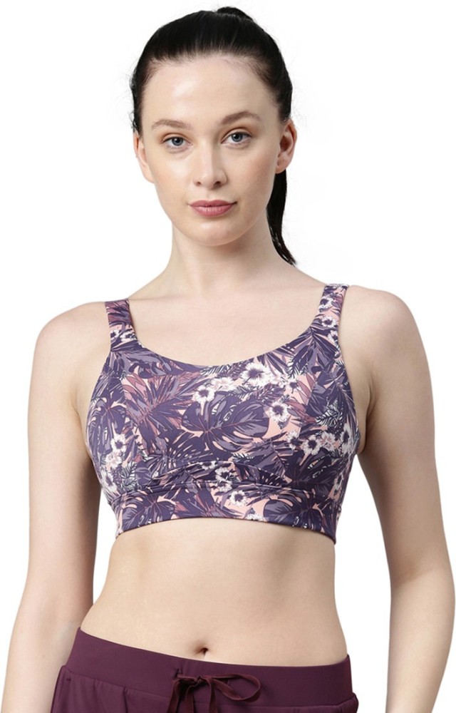 Enamor Full Coverage, Wirefree SB18 Convertible Back High-Impact Women  Sports Lightly Padded Bra - Buy Enamor Full Coverage, Wirefree SB18  Convertible Back High-Impact Women Sports Lightly Padded Bra Online at Best  Prices