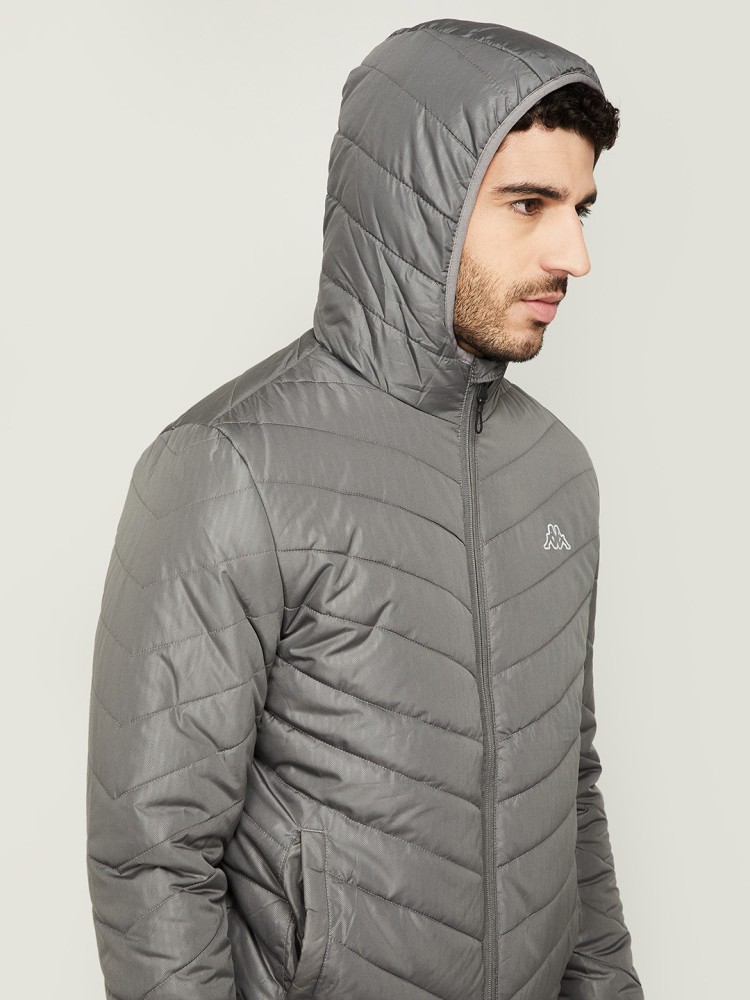 Grey on sale kappa jacket