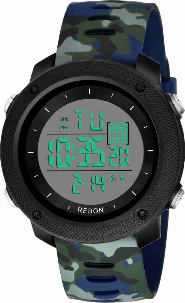BARASTI Digital Watch For Men Buy BARASTI Digital Watch For Men Premium Military Green Digital Multi function Chronograph Sports Watch for Men Online at Best Prices in India Flipkart
