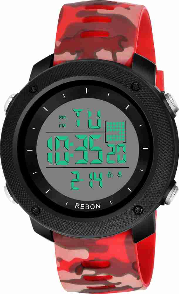 Joymart REBORN 9064 RED Men Digtal Luxury Men Analog Sport Led