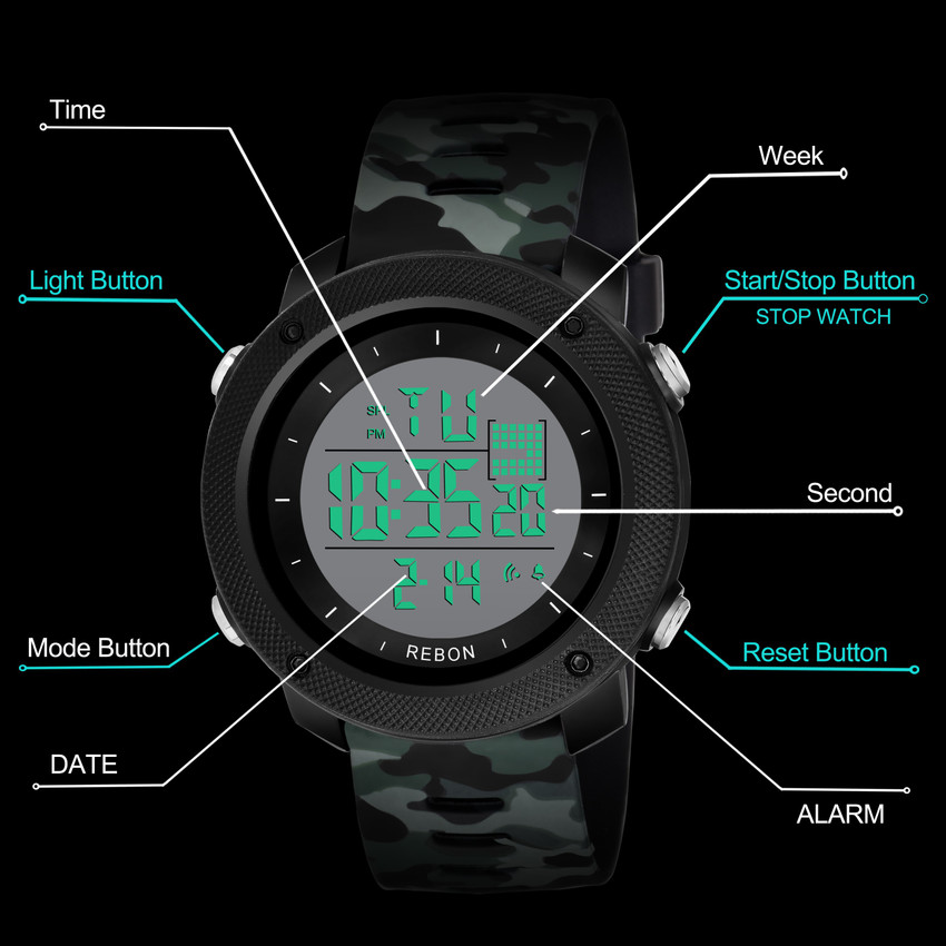 Piaoma watch store 3atm cr2032