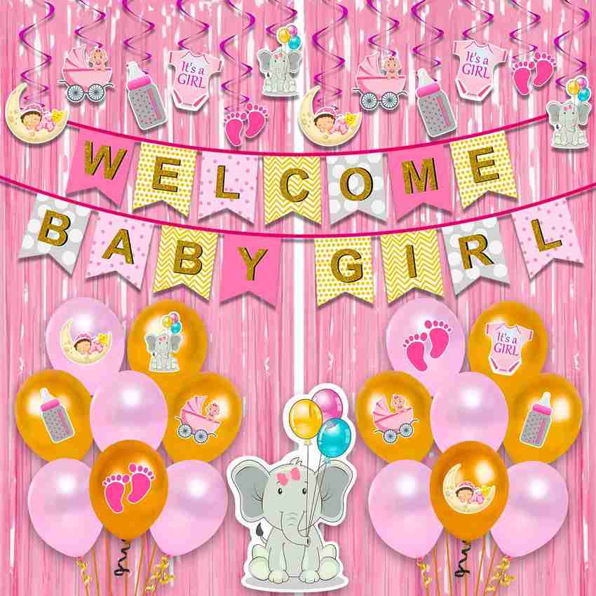 Girl baby decorations sales
