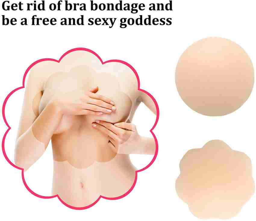 Raahinya Breast Lift pasties for woman reusable adhesive invisible silicone  Silicone Peel and Stick Bra Pads Price in India - Buy Raahinya Breast Lift  pasties for woman reusable adhesive invisible silicone Silicone