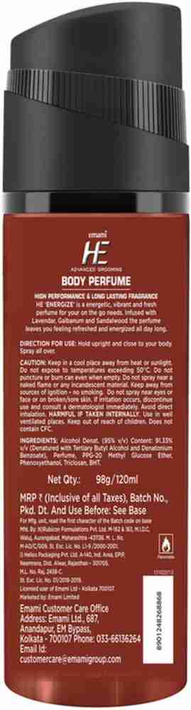 Energize perfume cheap