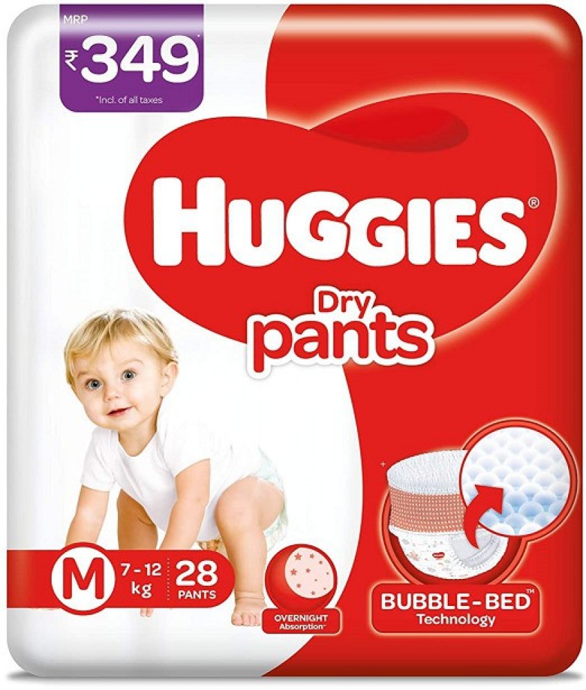 1 Time Cotton Huggies Dipper M 50, Age Group: 7-12 kg at Rs 525
