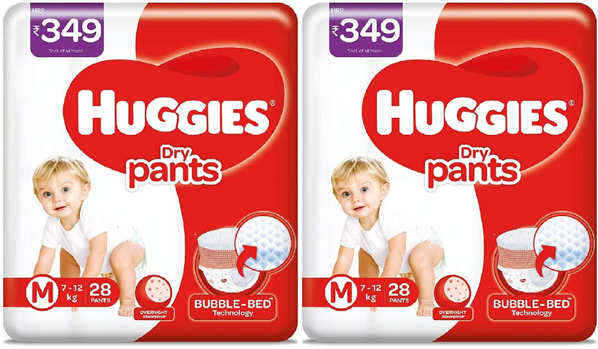 Huggies dry sale pants size m