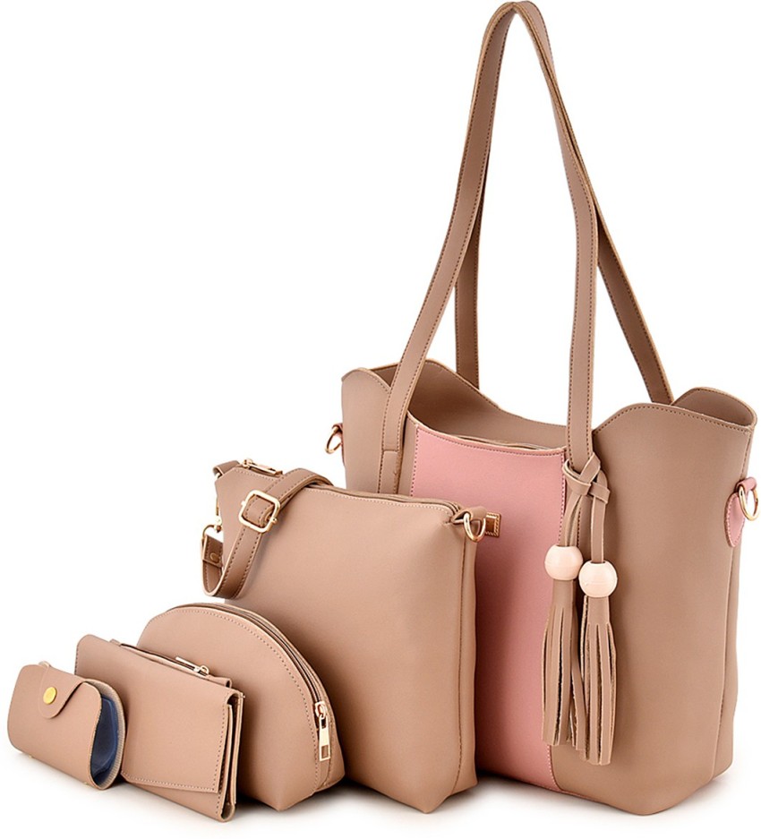 Buy Krozilla Women Beige Shoulder Bag Beige Online  Best Price in India   Flipkartcom