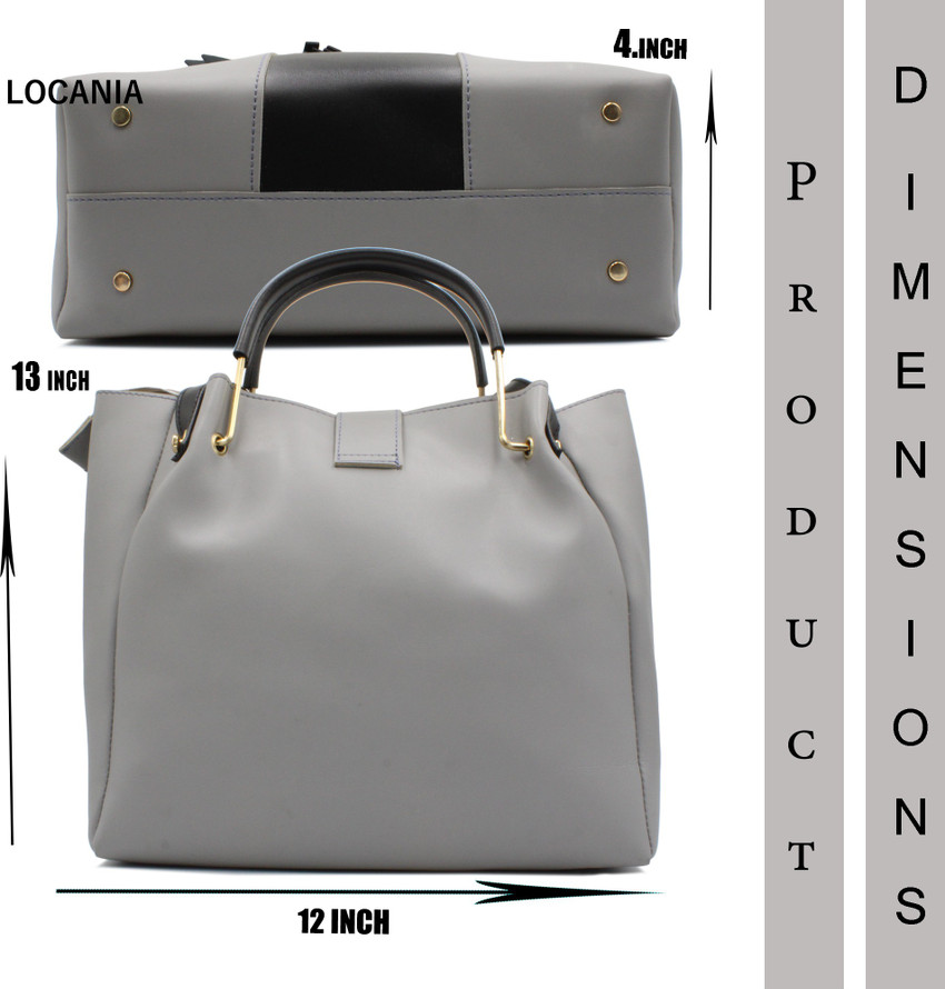 Buy locania Girls Grey Handbag grey Online Best Price in India