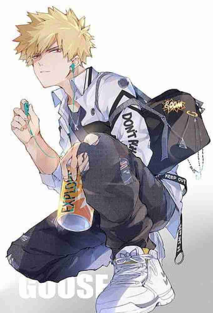Poster World Anime Boys Katsuki Bakugou Blond Hair Muscles Hd Matte Finish  Paper Poster Print 12 x 18 Inch (Multicolor) PW-15246 : : Home &  Kitchen