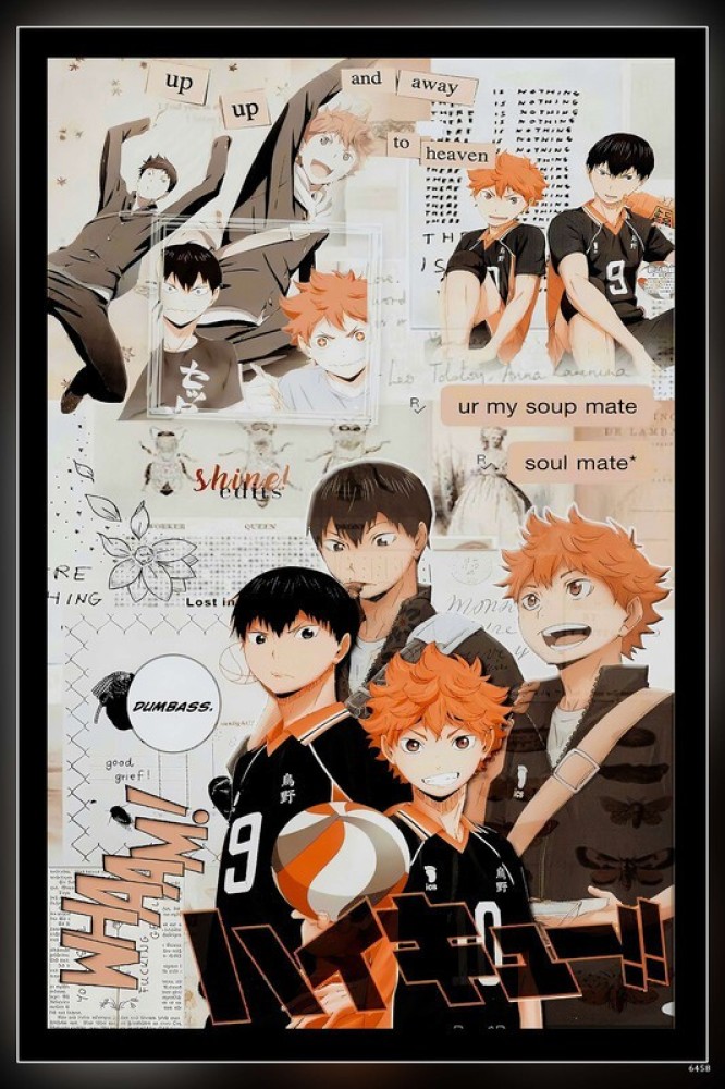  Haikyuu Anime Poster and Prints Unframed Wall Art