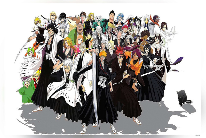 Bleach Anime Members Photo cards ( Set of 14 + 2 Freebies ) Photographic  Paper - Animation & Cartoons posters in India - Buy art, film, design,  movie, music, nature and educational paintings/wallpapers at