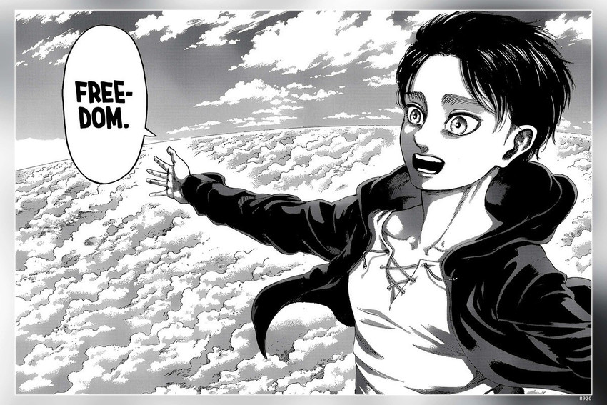 Shingeki no Kyojin—Manga Panels  Kyojin, Anime manga, Pósteres