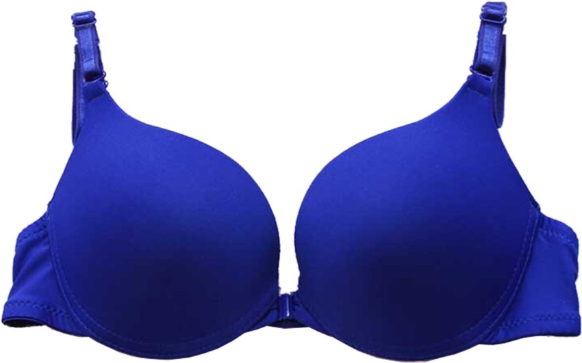 PrivateLifes Women Push-up Lightly Padded Bra - Buy Blue PrivateLifes Women  Push-up Lightly Padded Bra Online at Best Prices in India
