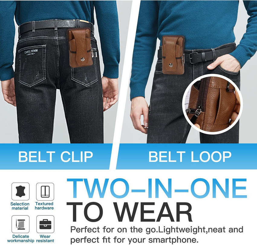 Cell phone sales belt bag