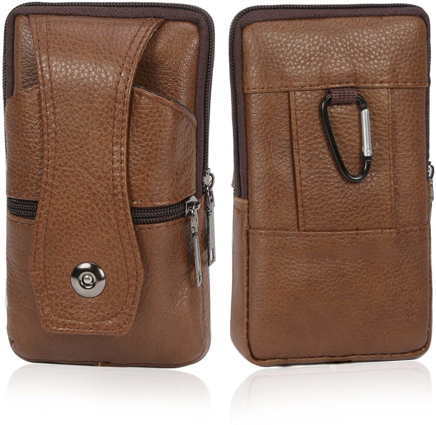Mens Waist Bag Horizontal for Phone, Mobile Phone Belt clip Bag Men, 6.5