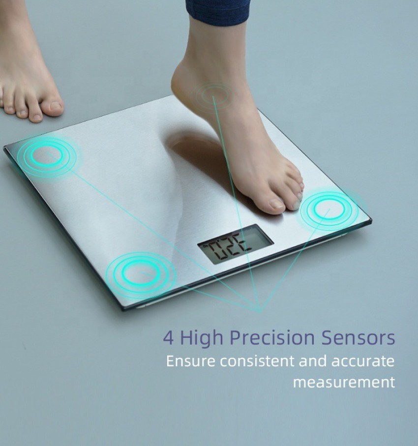 Digital Bathroom Scale for Body Weight, Precision Weighing Scale Step on  Tech