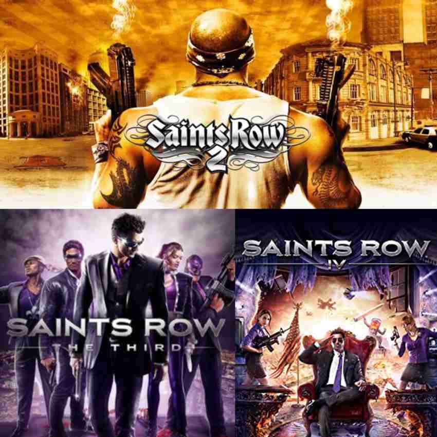 SAINTS ROW 2 SAINTS ROW 3 SAINTS ROW 4 PC GAME Price in India