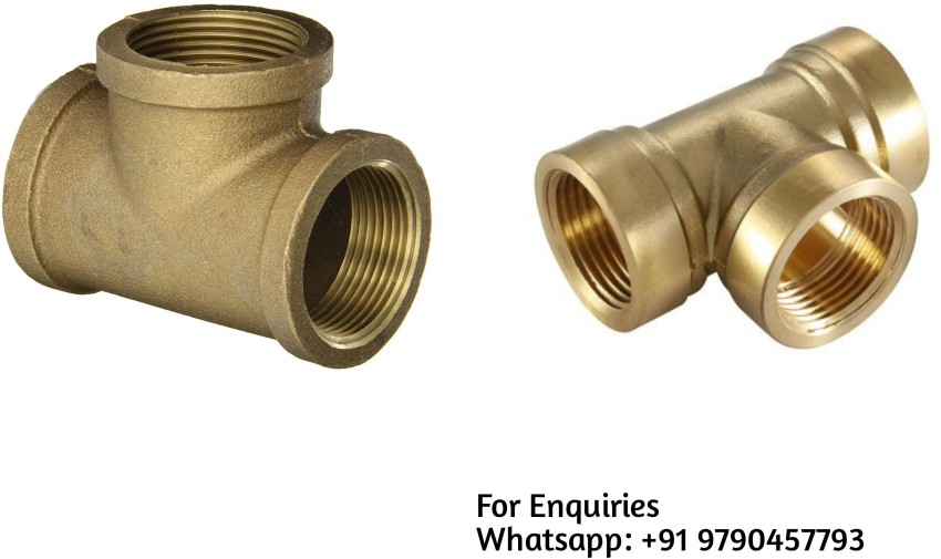 1 Tee Joint Tube Connector