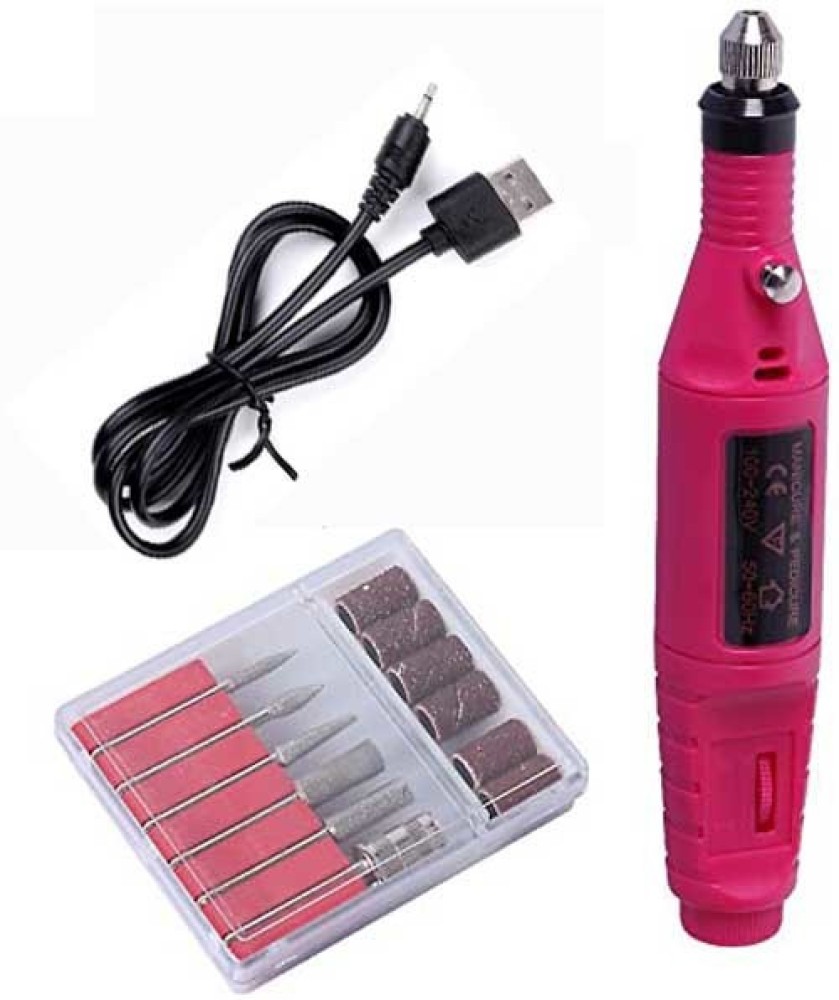 Buy SixVector Electric Nail File Polish Kit Online on GEECR