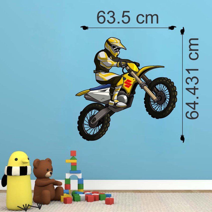 Dirt Bike 6 - Motorcycle - Sticker