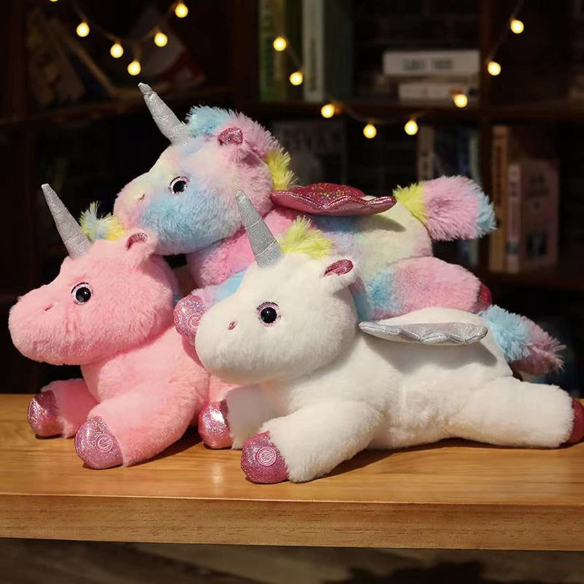 Unicorn stuffed animal pillow 2025
