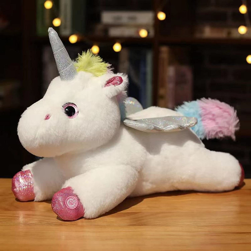 Unicorn light up sales cushion