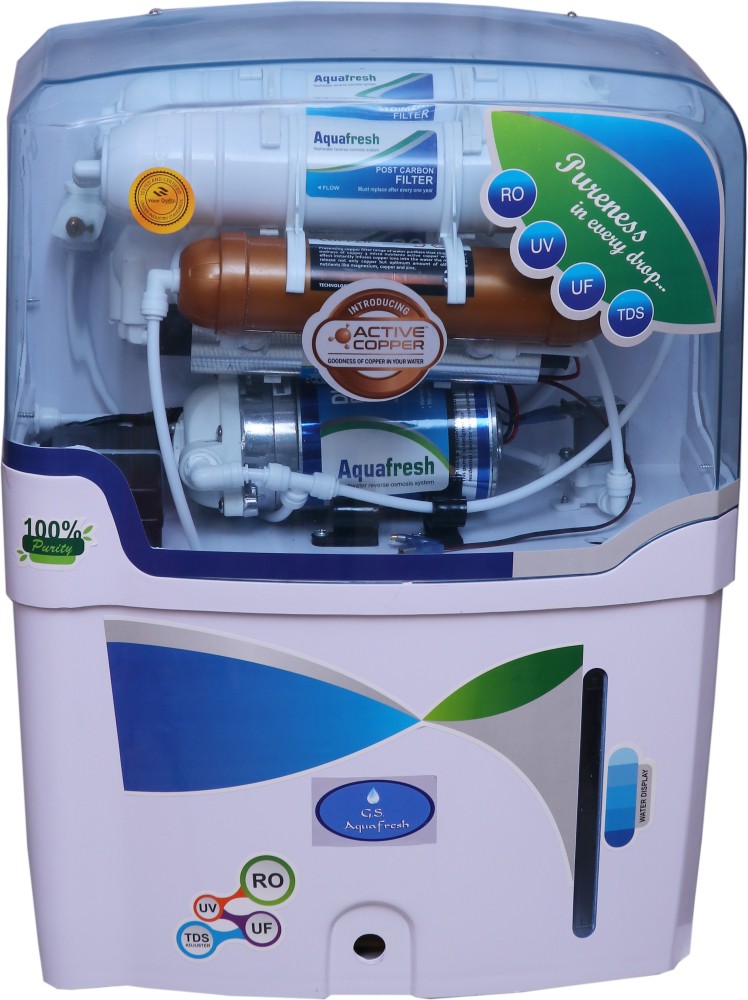 Aqua Fresh EPICAQUA+RO+UV+UF+TDSADJUSTER 15 L RO + UV + UF + ATDS Water  Purifier with Prefilter - Aqua Fresh 