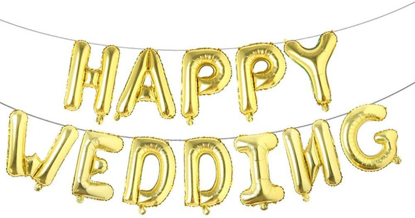 Wedding online balloon letters