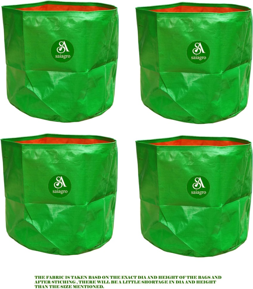 PLANT CARE Gardening Grow Bag, Nursery Cover Green Bags, Indoor & Outdoor  Grow Containers for Vegetables Fruits Flowers with quantity of 5 Grow Bag  Price in India - Buy PLANT CARE Gardening