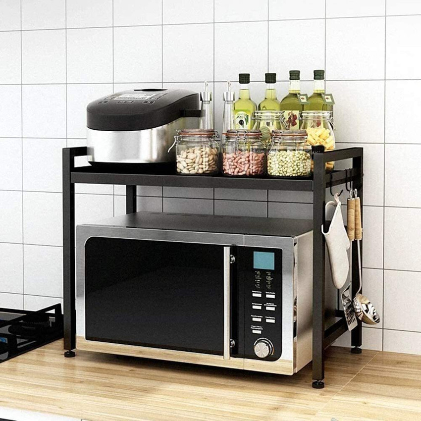 Microwave stand outlet in store