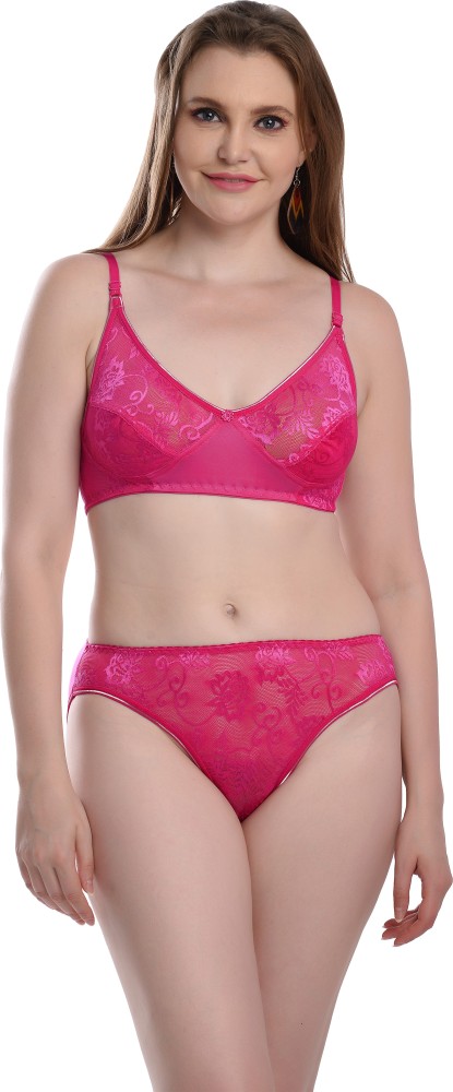 Buy online Styfun Non Padded Bra And Panty Set from lingerie for