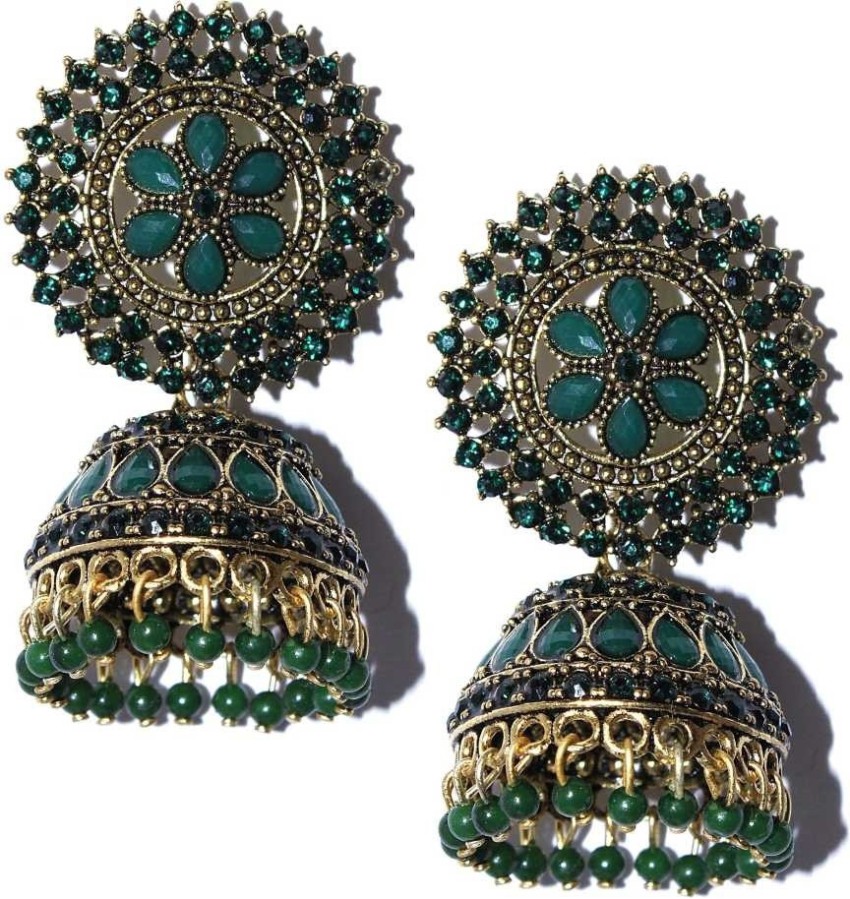 Peacock 2025 colour earrings