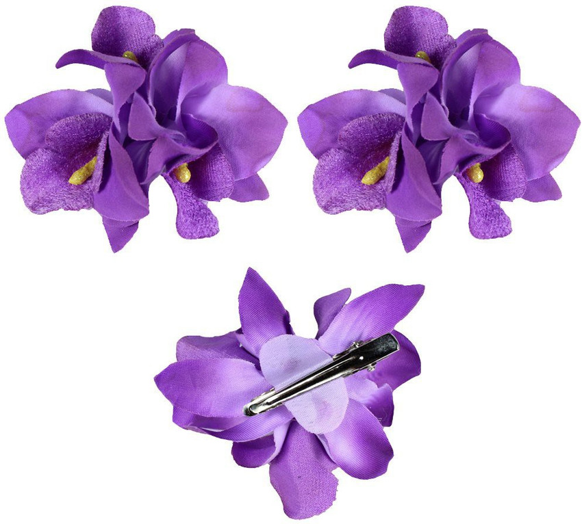 Orchid flower 2025 hair accessories
