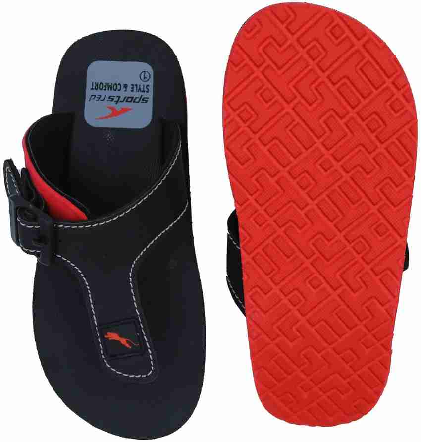 Boys red sales flip flops