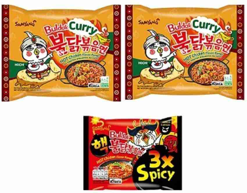 Samyang Hot Chicken Flavor Ramen Buldak Carbonara Instant Noodles, (Pa 