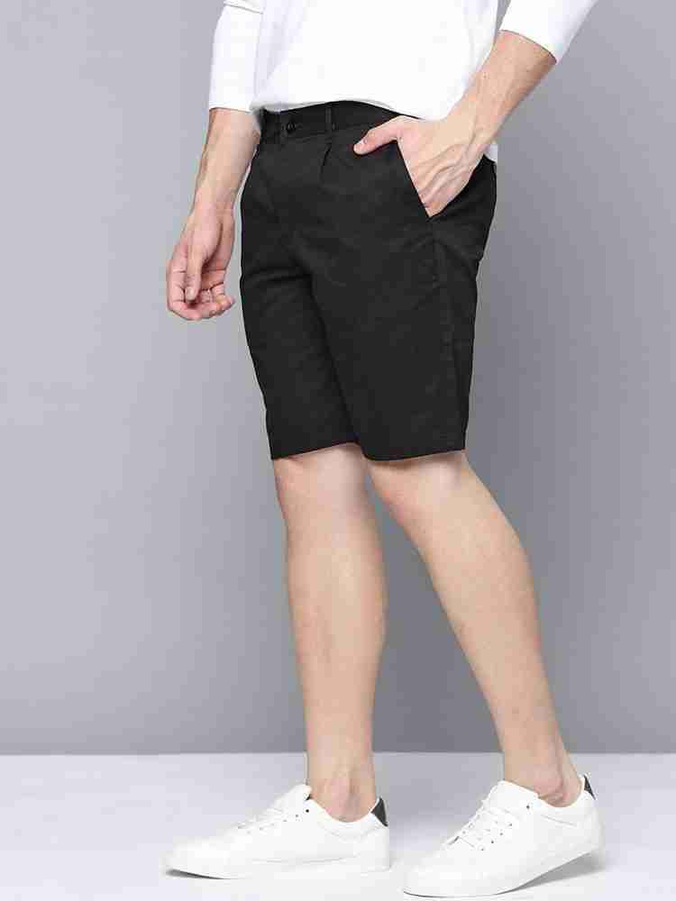 Mens black chino shorts 2025