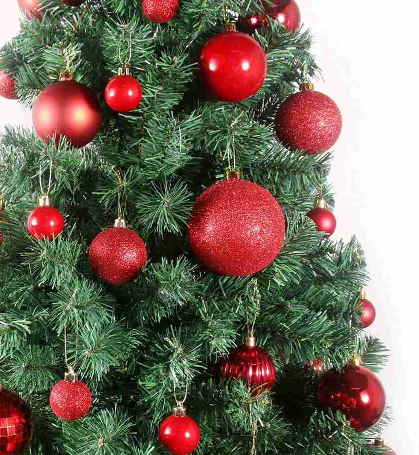 Flipkart SmartBuy Christmas Decoration Red Balls for Tree Decoration Hanging Ornaments Pack of 12 Price in India Buy Flipkart SmartBuy Christmas Decoration Red Balls for Tree Decoration Hanging Orname...