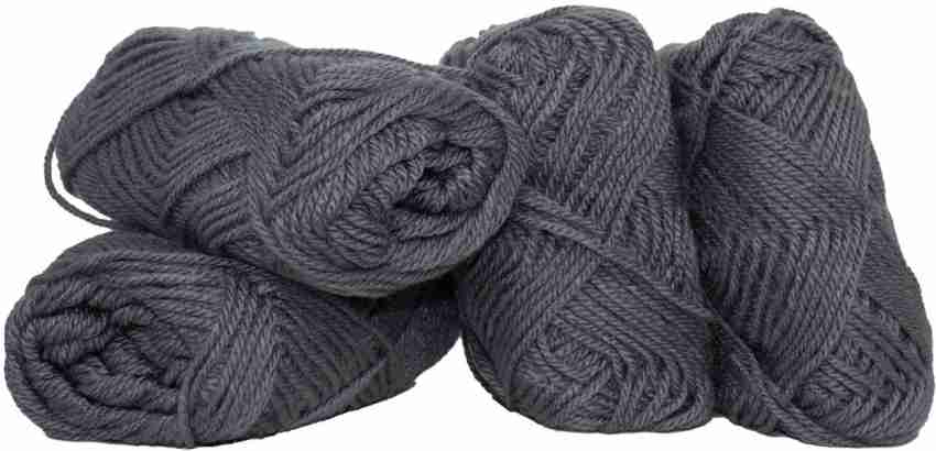 Wool Ball Hand Knitting Wool Colour Mouse Grey Yarn Thread