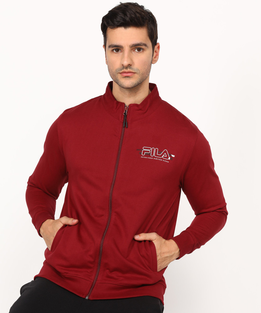 FILA Full Sleeve Solid Men Jacket