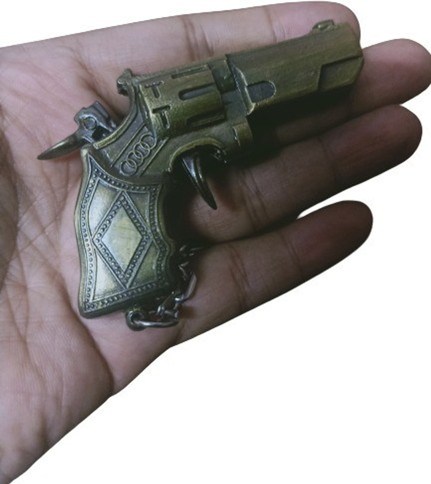 365 Degree Pack of 2 Metal Gun Keychain for Bikes Lock Feature Key Chain Price in India Buy 365 Degree Pack of 2 Metal Gun Keychain for Bikes