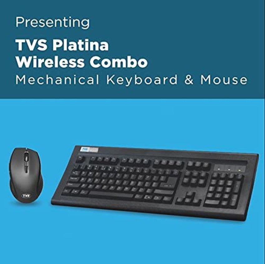 TVSE Platina Wireless Combo Wireless Multi-device Keyboard - TVSE : Flipkart .com